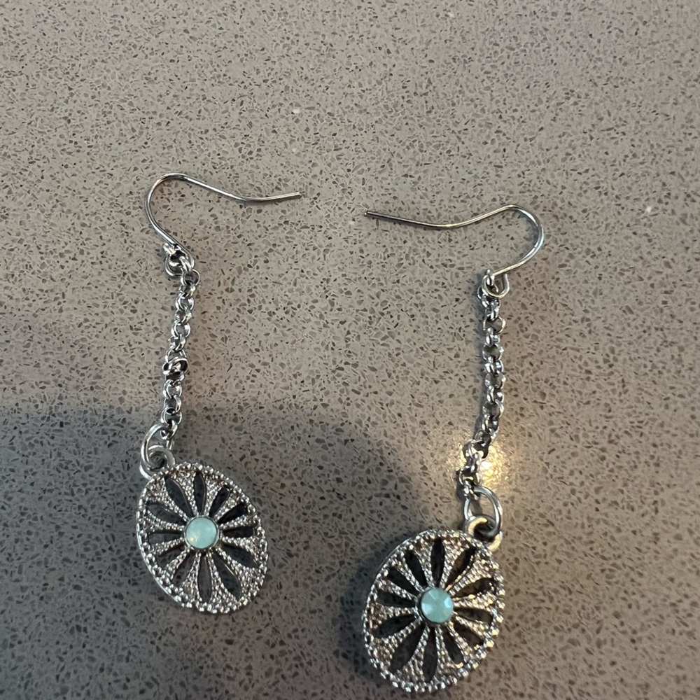 Long dangle earrings